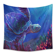 Ocean tapestry wall hanging bedroom home decor