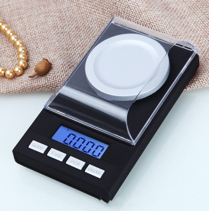 Mini weighing electronic balance scale 0.001g high precision micro electronic scale home precision weighing