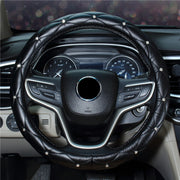 Car Steering Wheel Cover Ladies Diamond-studded Car Interior Decoration Products Fashion Cover