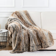 Luxury Faux Fur Throw Blanket