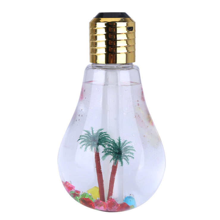 Colorful Light Bulb Humidifier Air Ultrasonic USB Essential Oil Diffuser Atomizer Freshener Mist Maker For Home Office