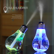 Colorful Light Bulb Humidifier Air Ultrasonic USB Essential Oil Diffuser Atomizer Freshener Mist Maker For Home Office