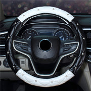 Car Steering Wheel Cover Ladies Diamond-studded Car Interior Decoration Products Fashion Cover